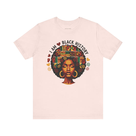 I Am Black History Afro Tee