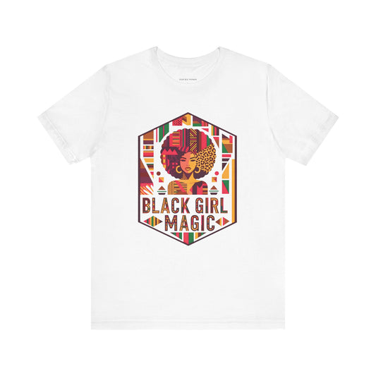 Black Girl Magic African Kente Tee