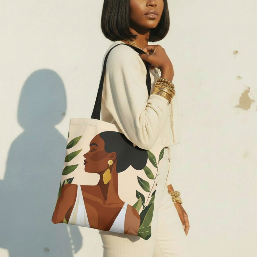Elegant Beauty Tote Bag
