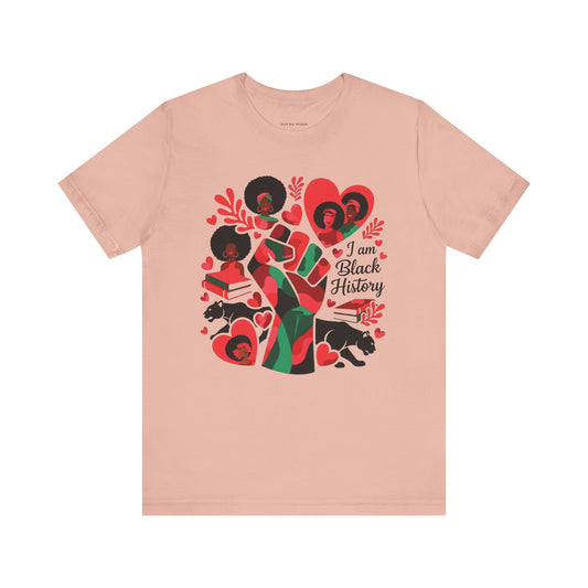 I Am Black History Fist Tee