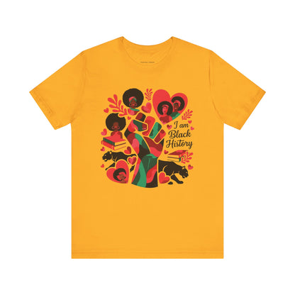 I Am Black History Fist Tee