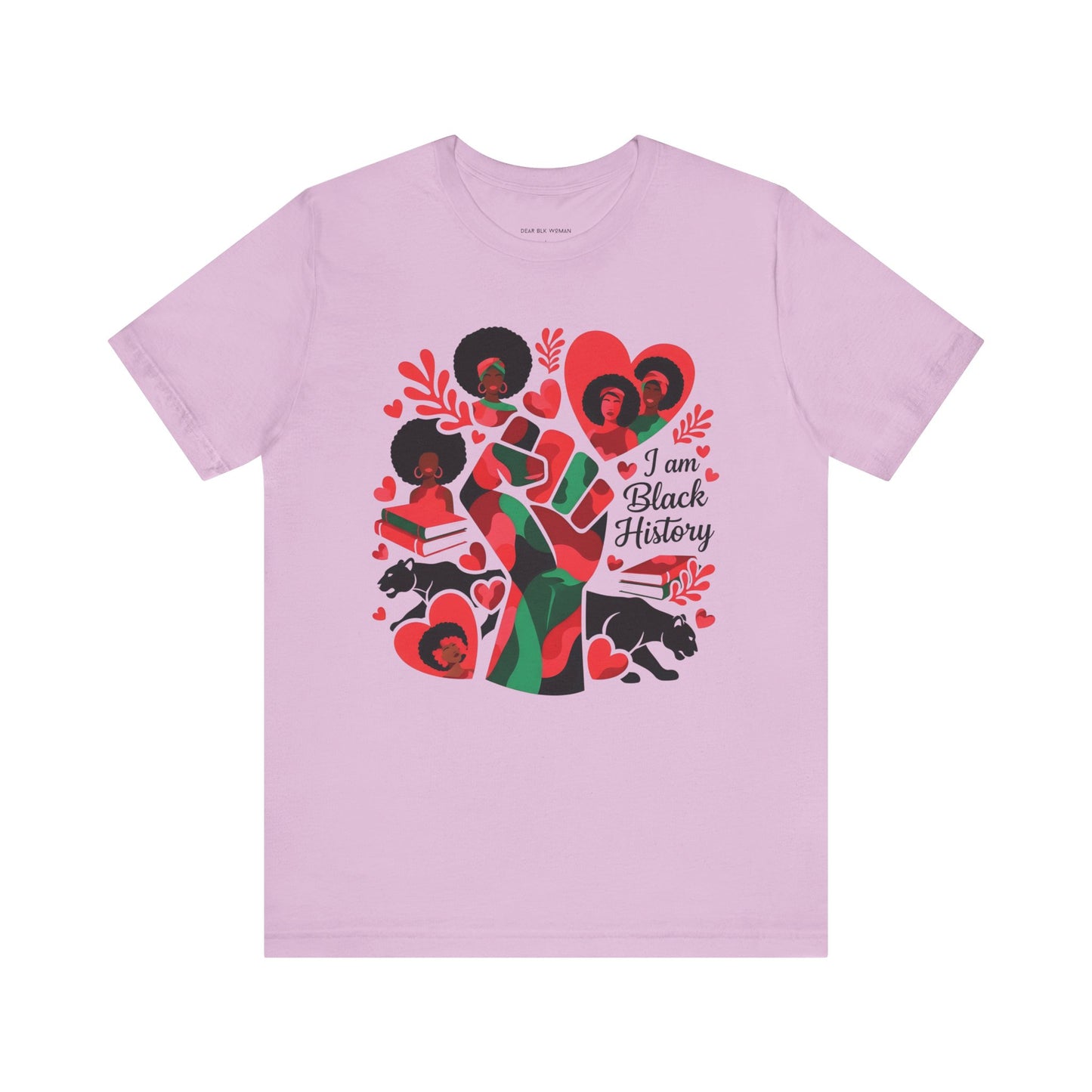 I Am Black History Fist Tee