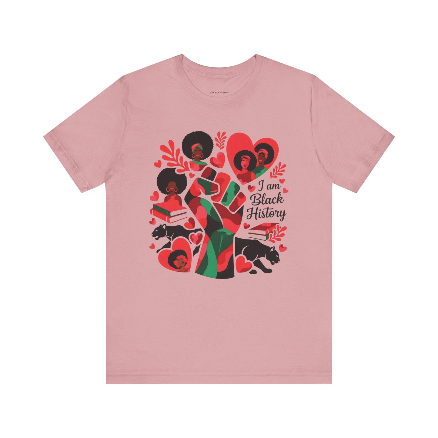 I Am Black History Fist Tee