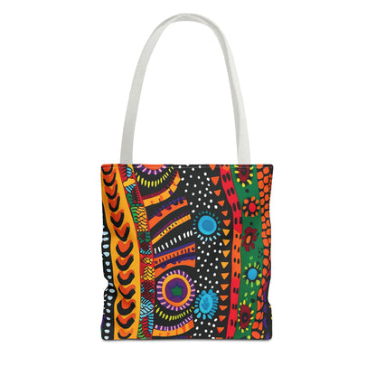 Abstract African Print Tote Bag