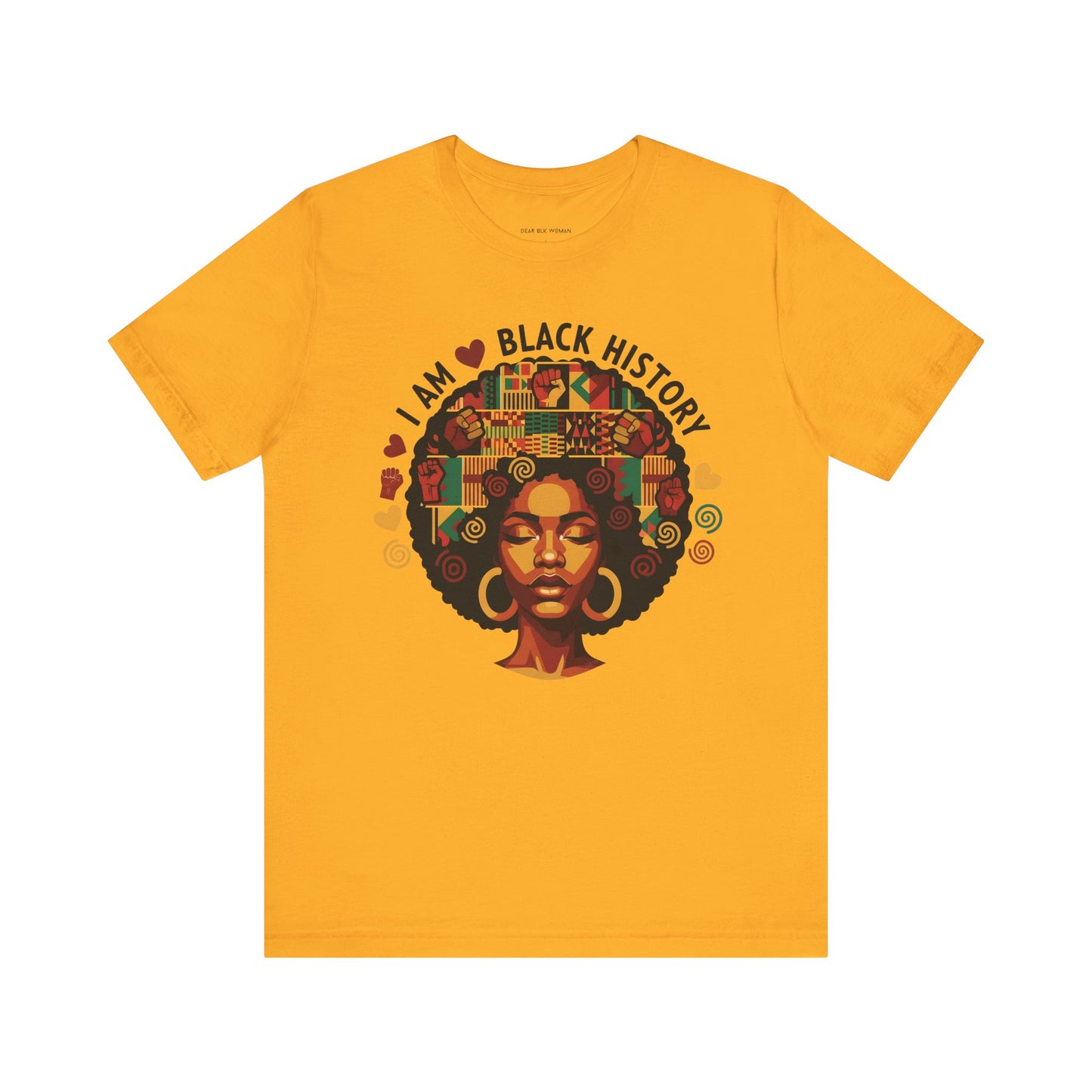 I Am Black History Afro Tee