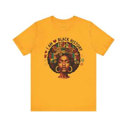 I Am Black History Afro Tee