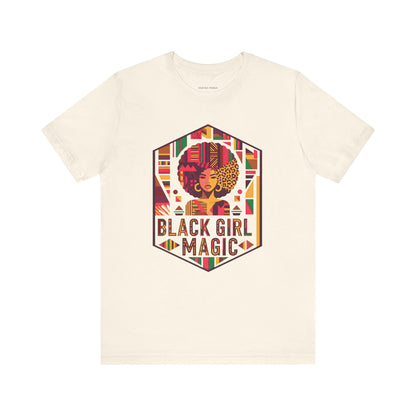 Black Girl Magic African Kente Tee