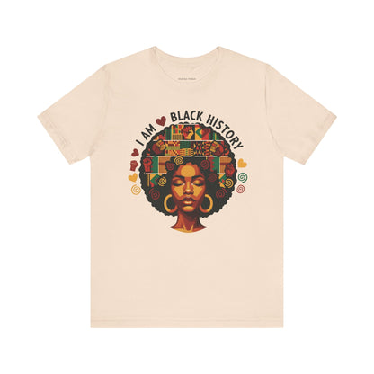 I Am Black History Afro Tee