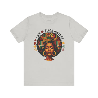 I Am Black History Afro Tee