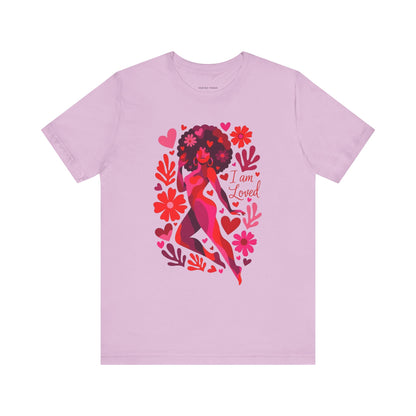 I am Loved Afro Tee