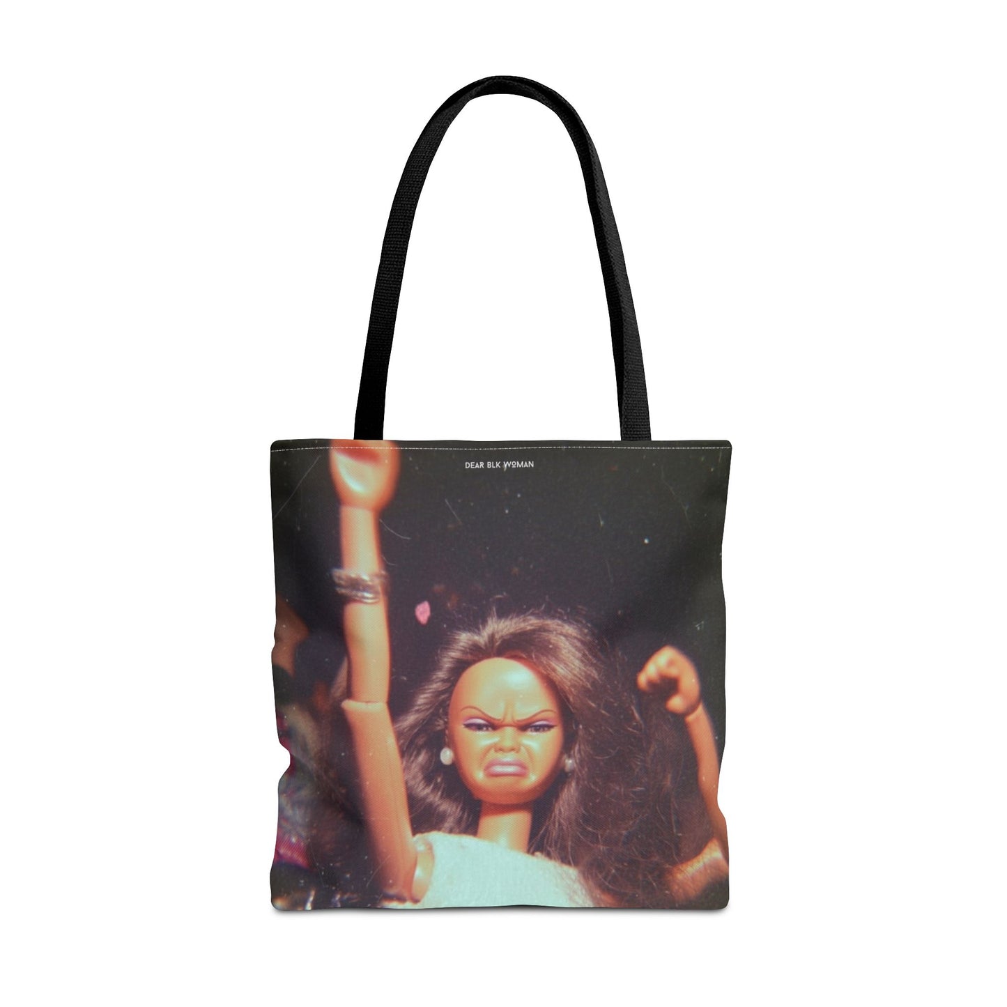 Black Barb Doll Club Meme Tote Bag