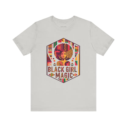 Black Girl Magic African Kente Tee