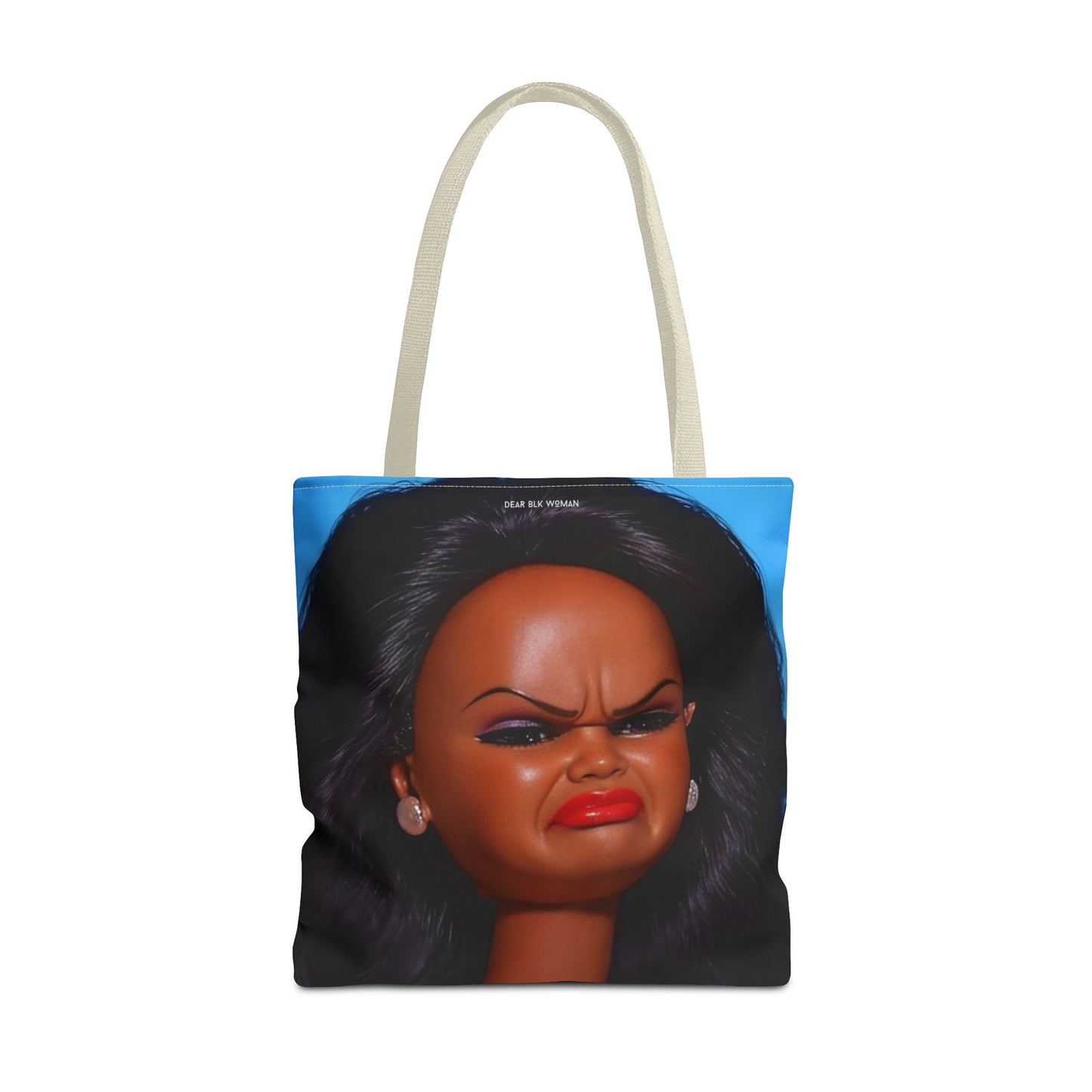 Black Barb Doll Meme Tote Bag