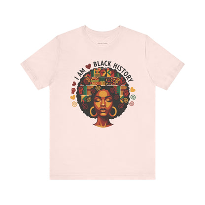 I Am Black History Afro Tee