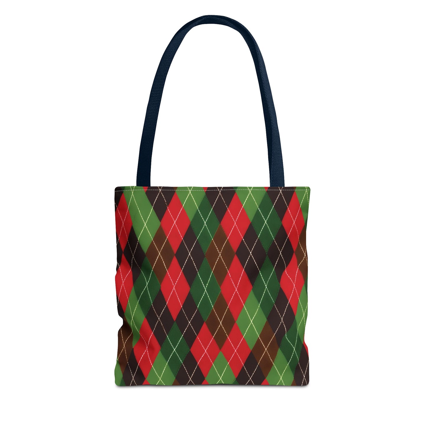 Black Culture Argyle Tote Bag