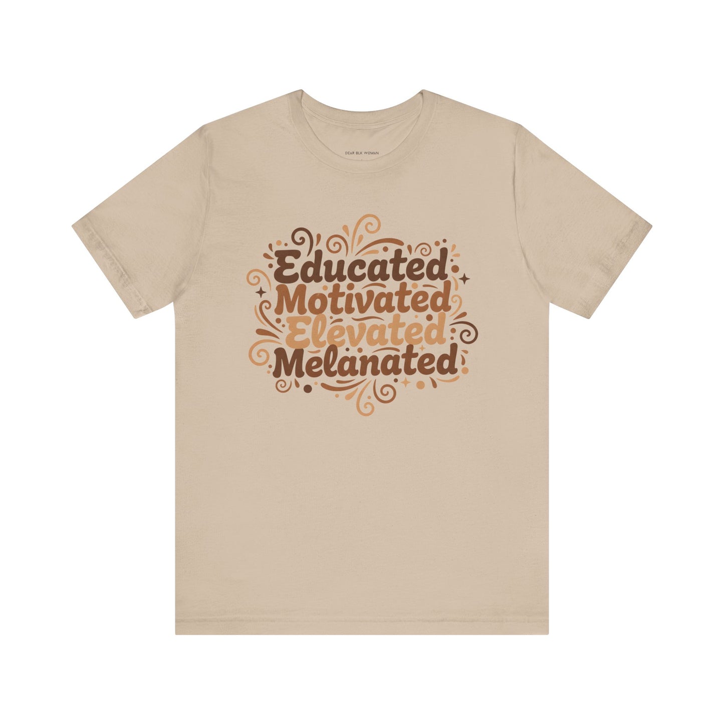 Educated Motivated Elevated Melanated Tee