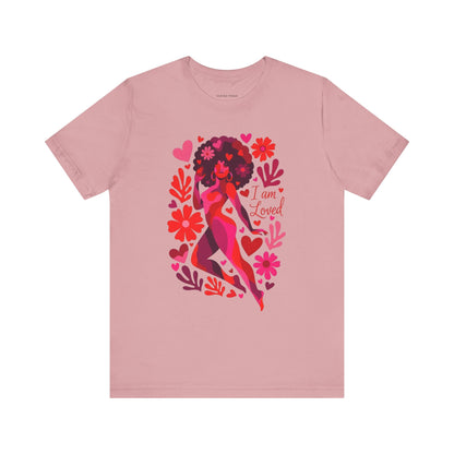 I am Loved Afro Tee