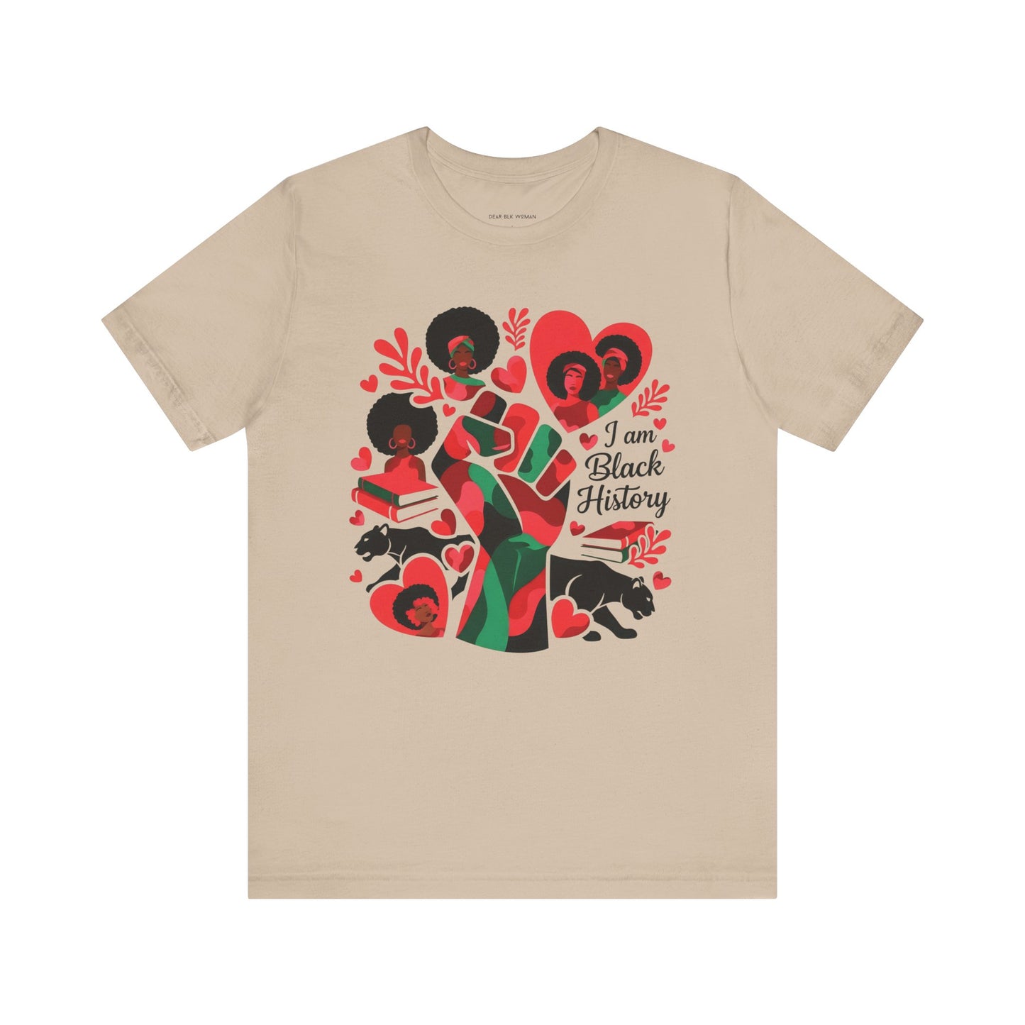 I Am Black History Fist Tee