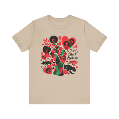 I Am Black History Fist Tee