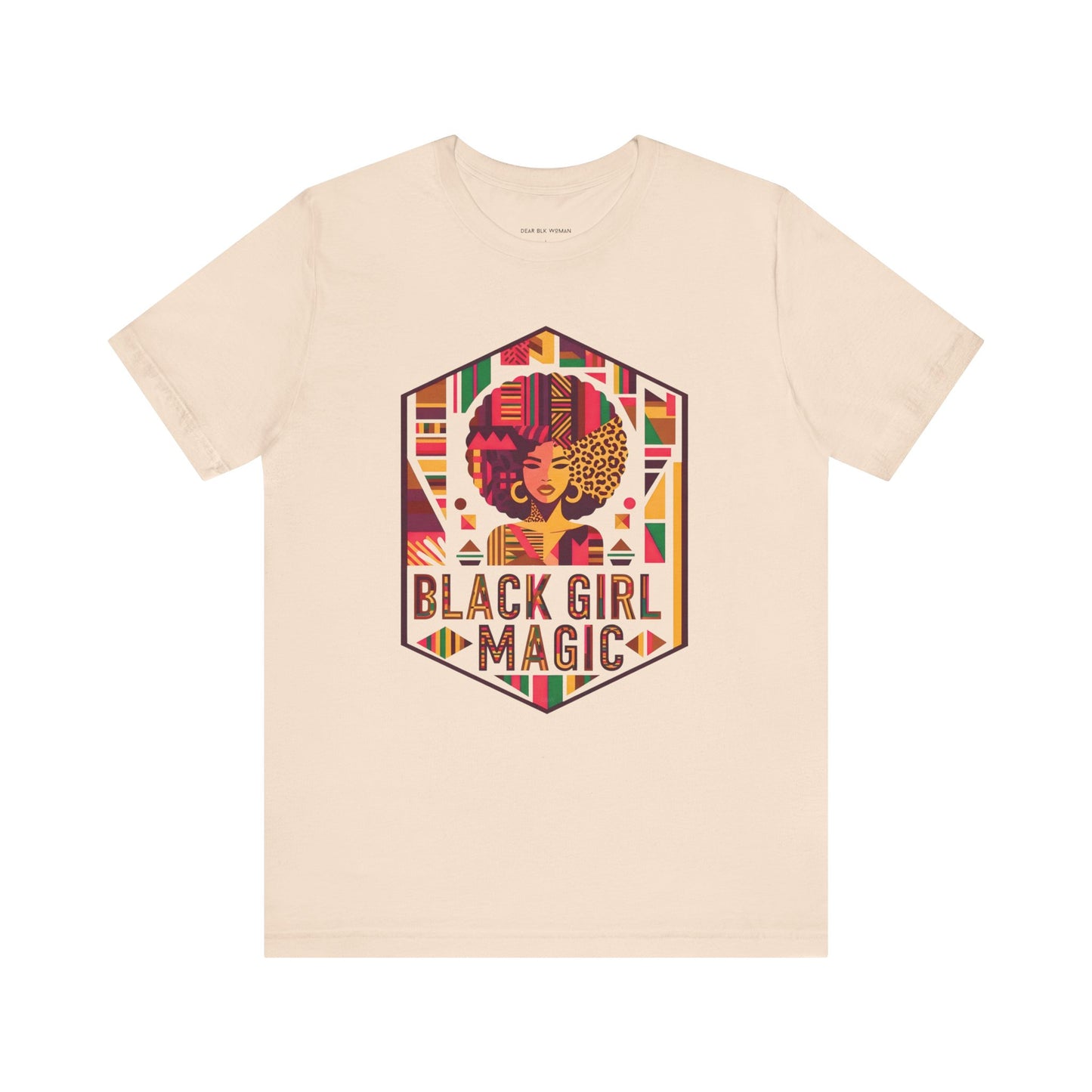 Black Girl Magic African Kente Tee