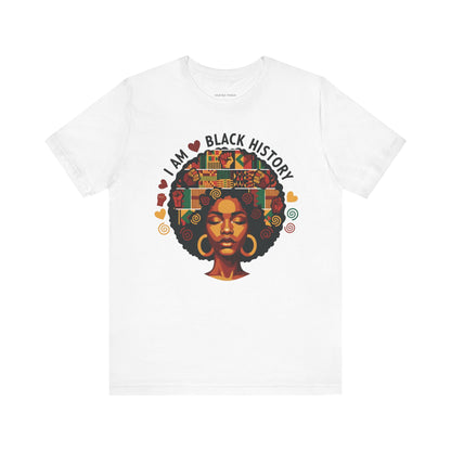 I Am Black History Afro Tee