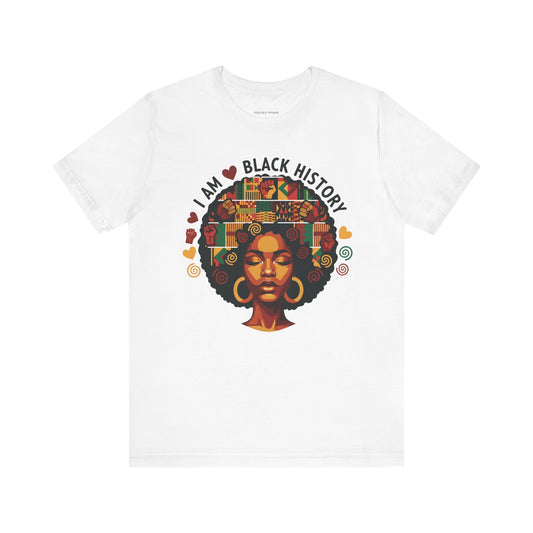 I Am Black History Afro Tee