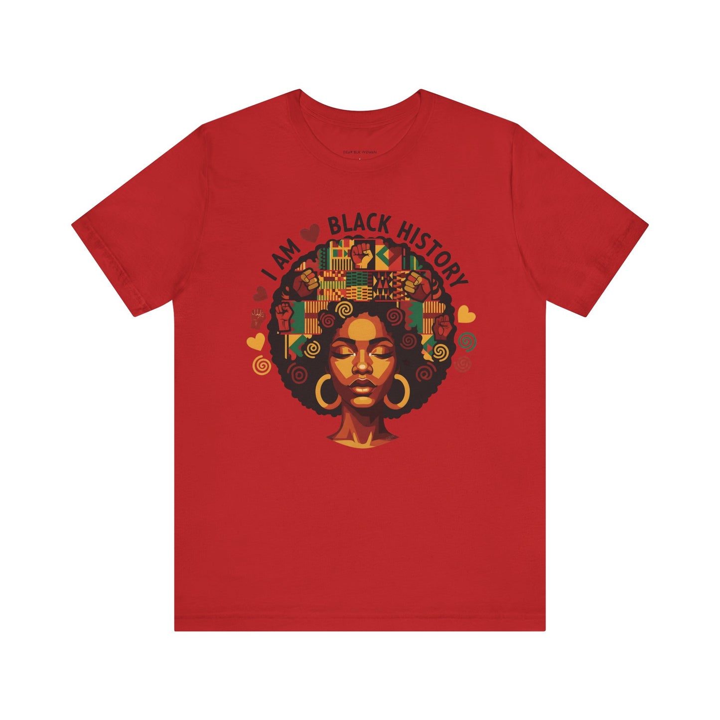 I Am Black History Afro Tee