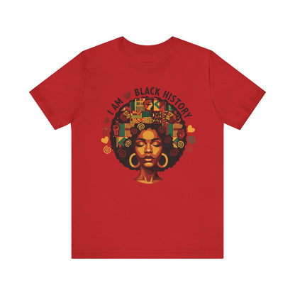 I Am Black History Afro Tee