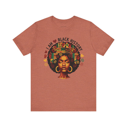 I Am Black History Afro Tee