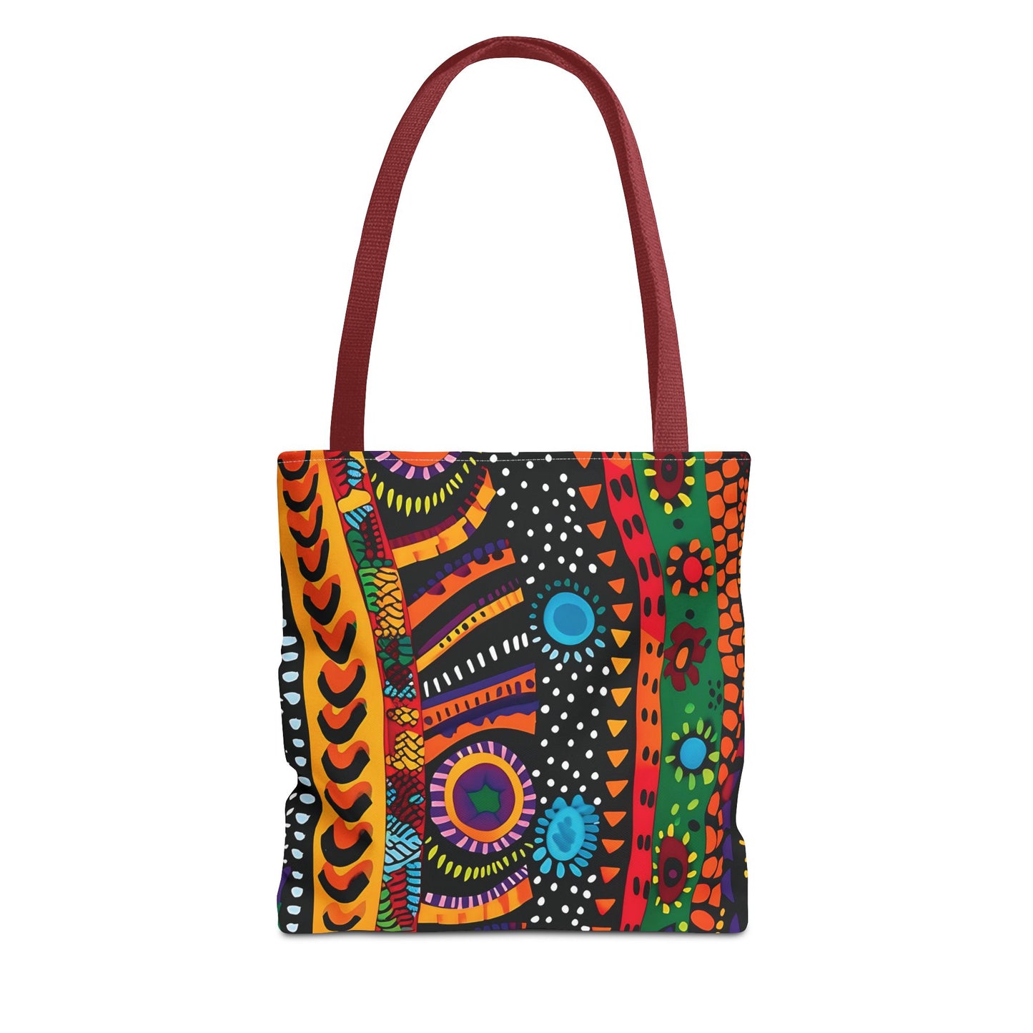Abstract African Print Tote Bag