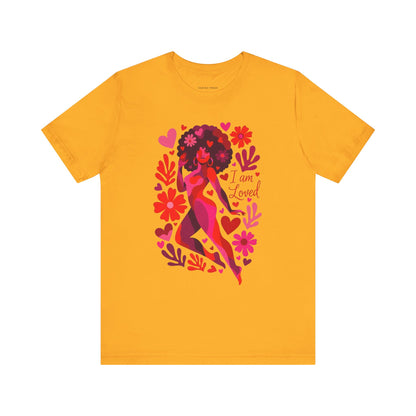 I am Loved Afro Tee