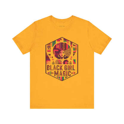 Black Girl Magic African Kente Tee
