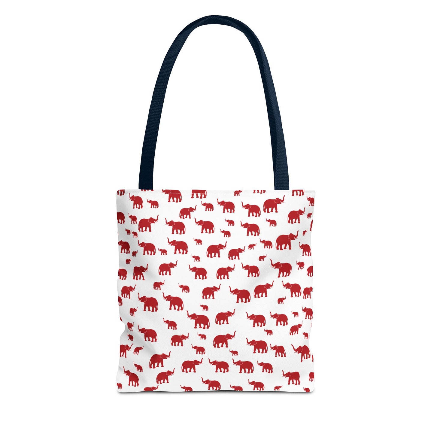 Red Elephant Tote Bag