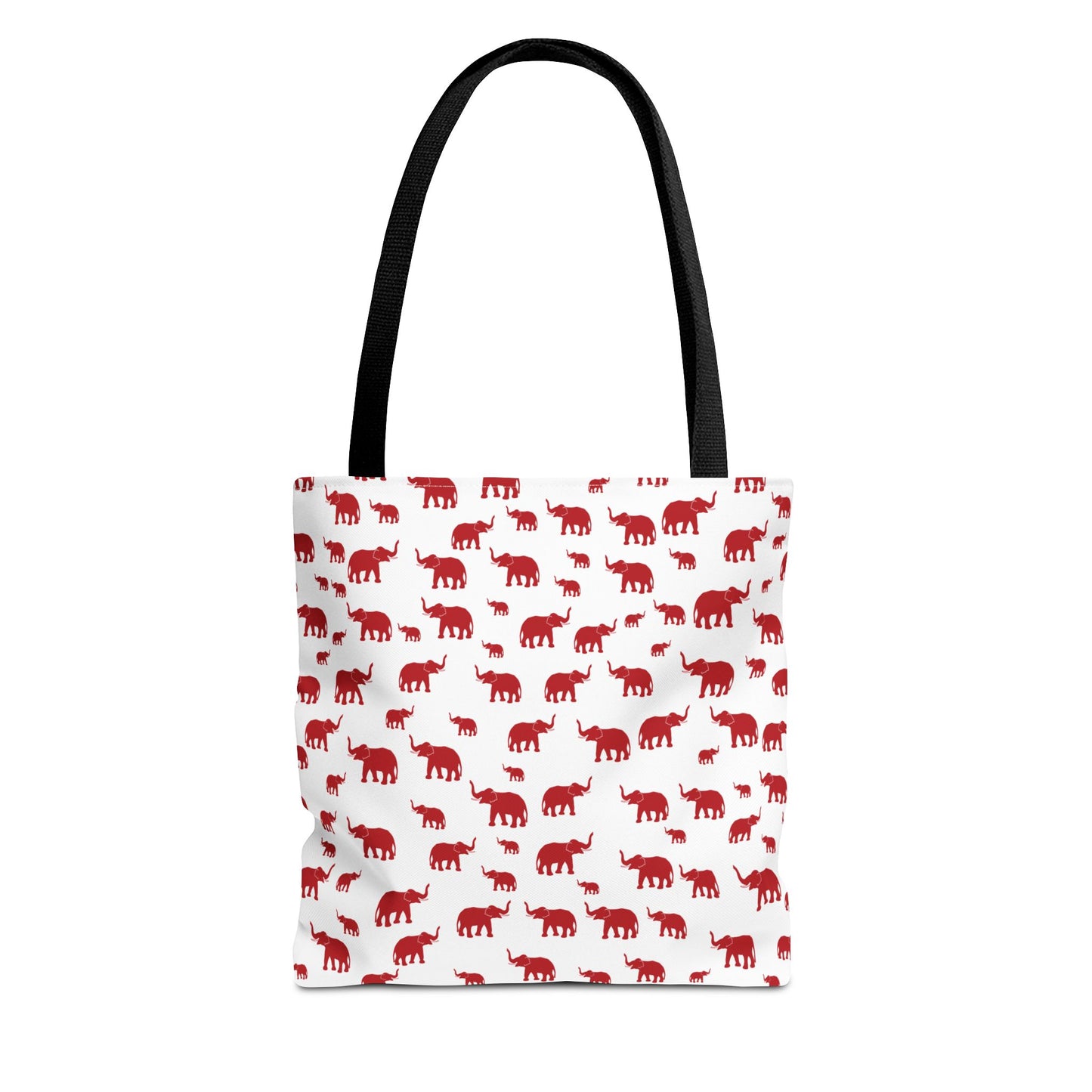 Red Elephant Tote Bag