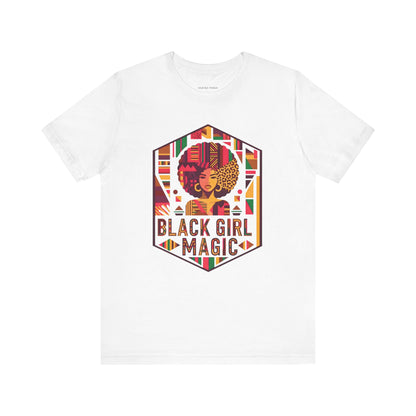 Black Girl Magic African Kente Tee
