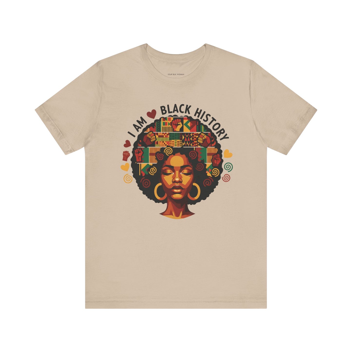 I Am Black History Afro Tee