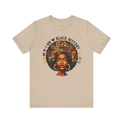 I Am Black History Afro Tee