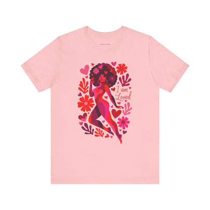 I am Loved Afro Tee