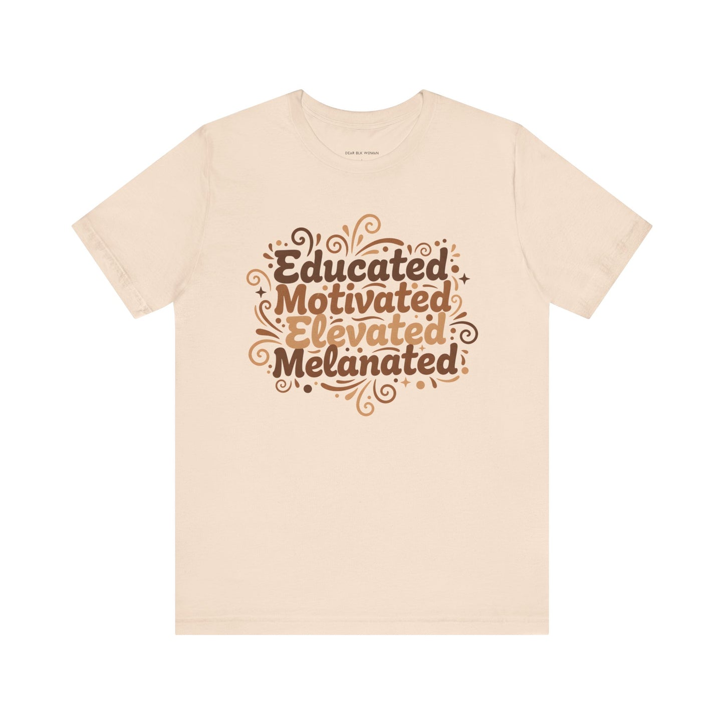 Educated Motivated Elevated Melanated Tee