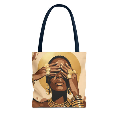 Gilded Goddess Tote Bag