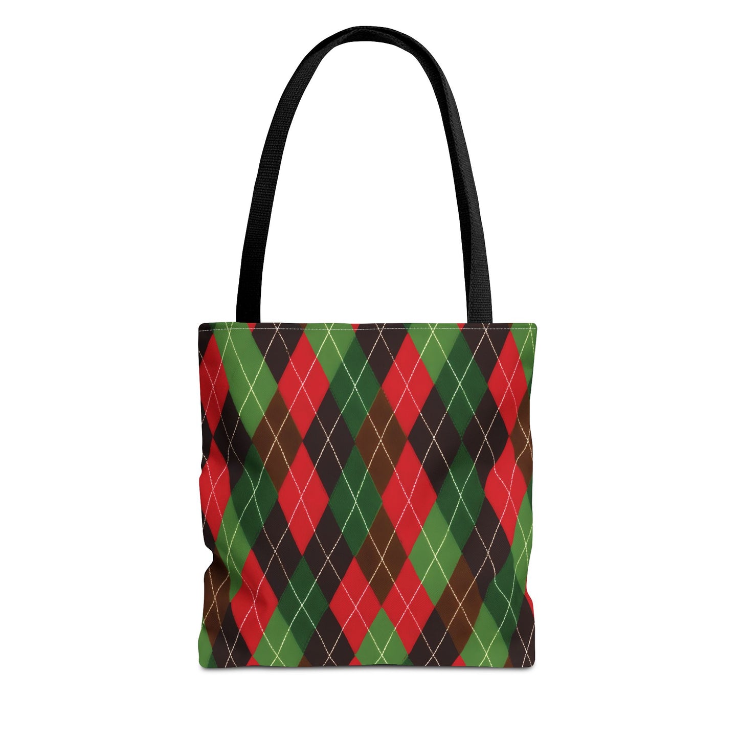Black Culture Argyle Tote Bag