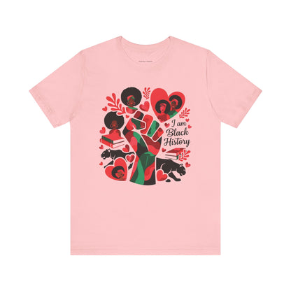 I Am Black History Fist Tee