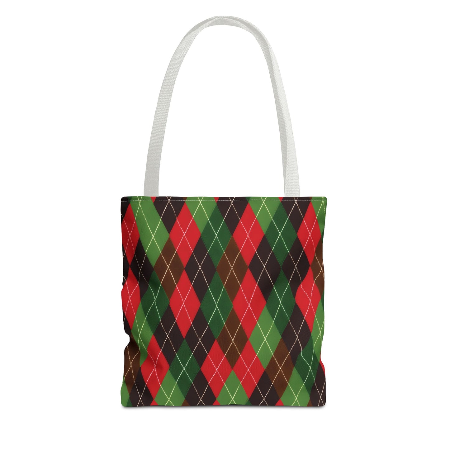 Black Culture Argyle Tote Bag