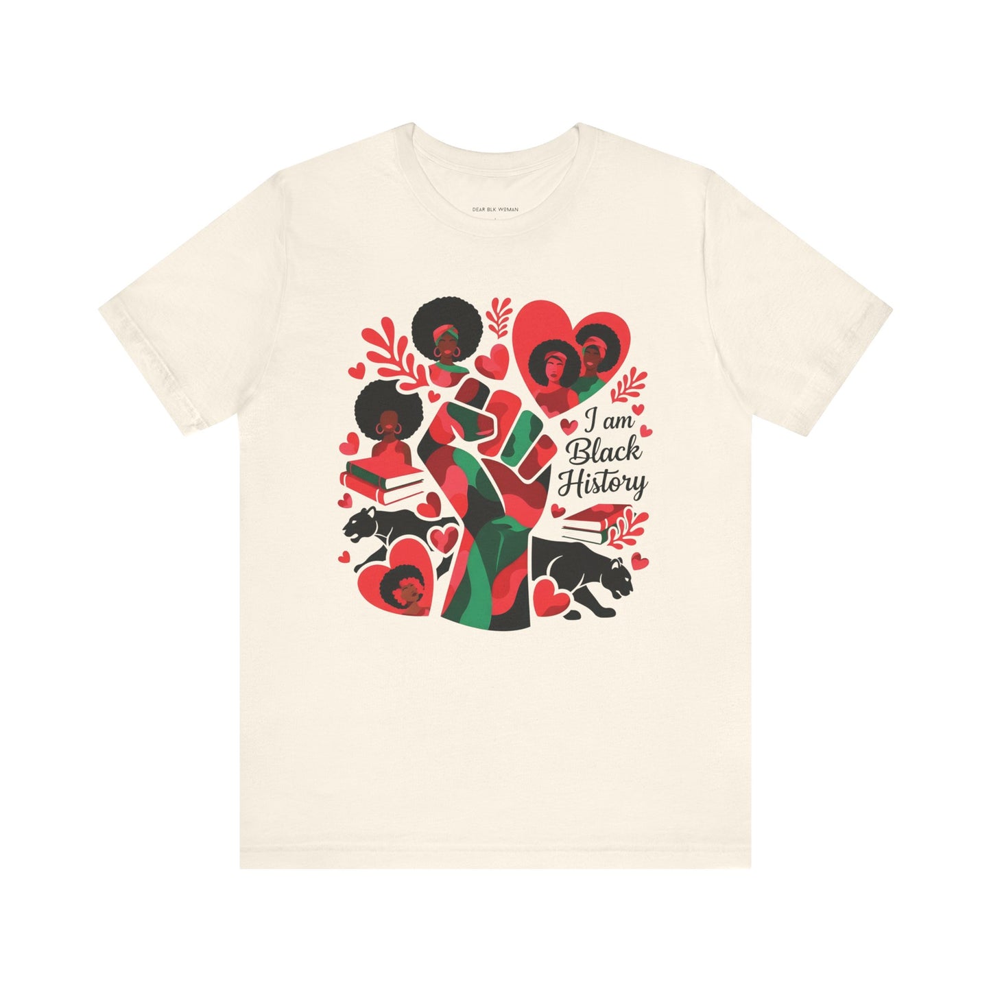 I Am Black History Fist Tee