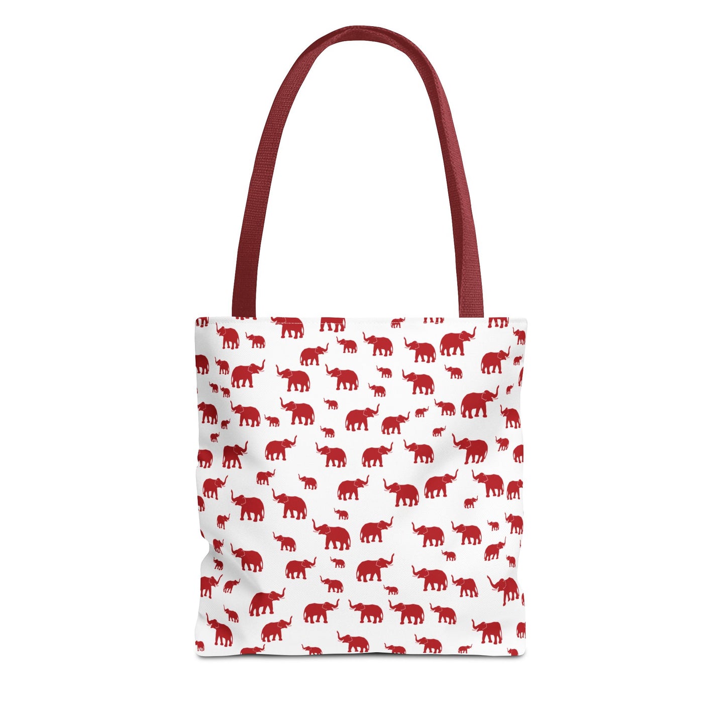 Red Elephant Tote Bag