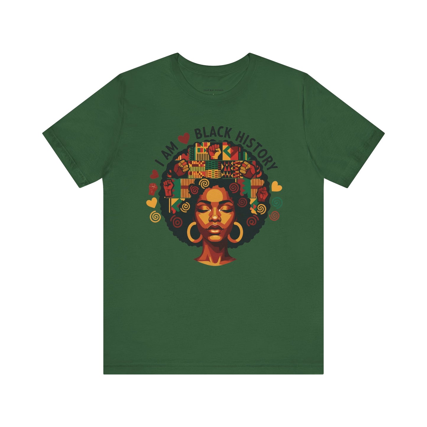 I Am Black History Afro Tee