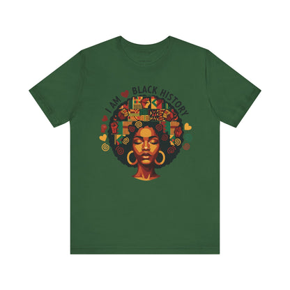 I Am Black History Afro Tee