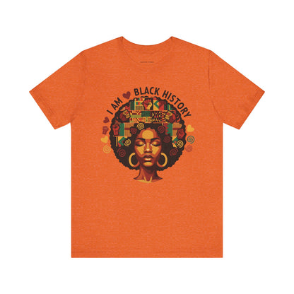I Am Black History Afro Tee