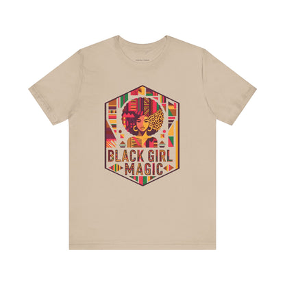 Black Girl Magic African Kente Tee