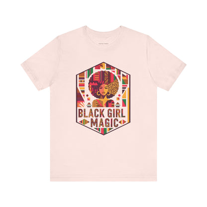 Black Girl Magic African Kente Tee